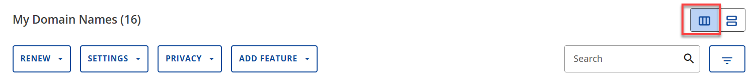 List View Icon