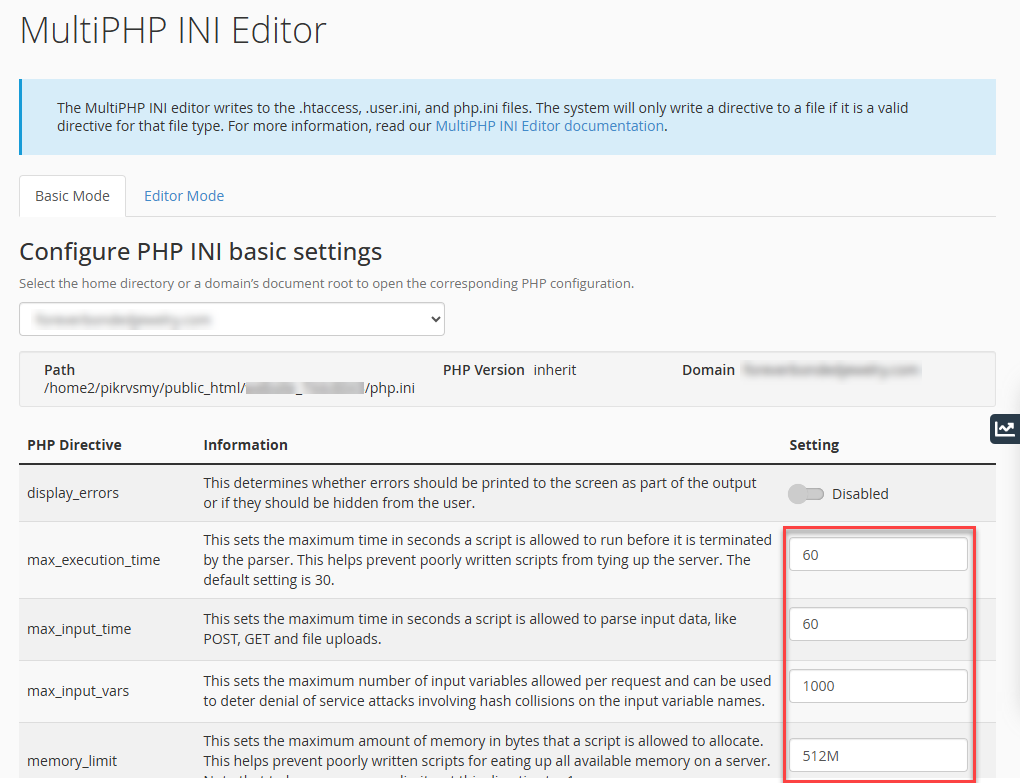 cP multiPHP editor replace value
