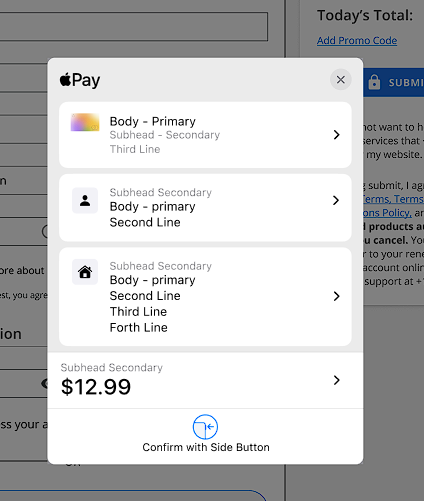 Sign in to Apple Pay