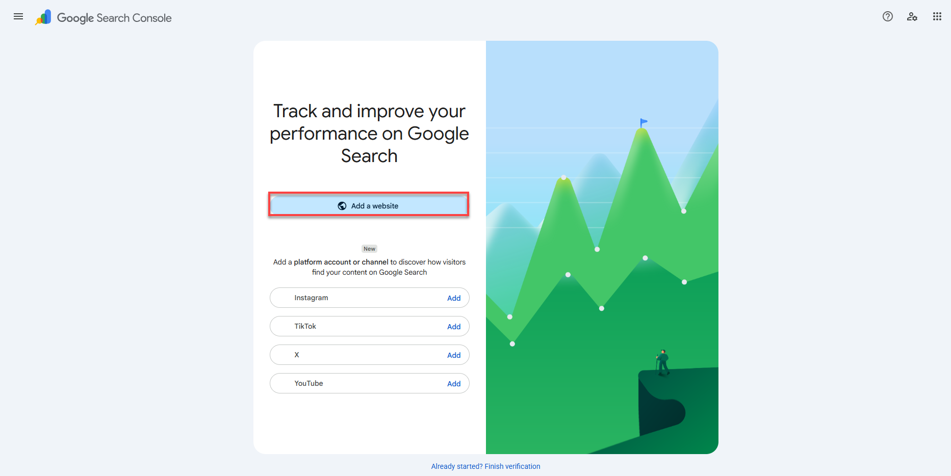 google-search-console-add-website