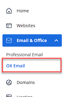 Bluehost Account Manager Email & Office- OX Email