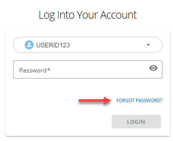 Fogot Password link
