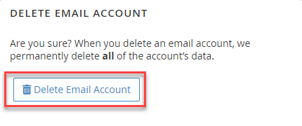 cpanel-delete-email-account