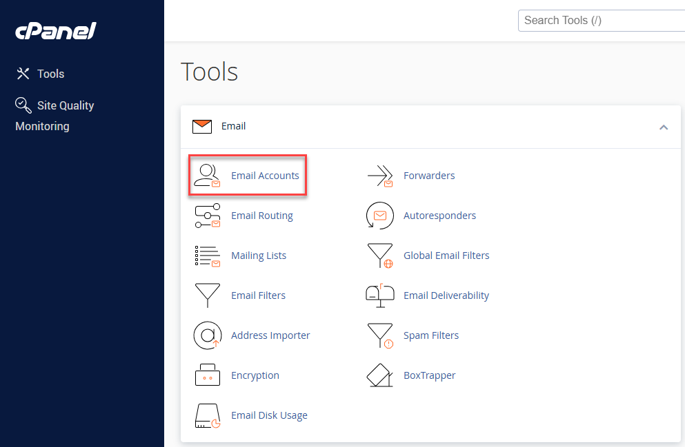 cPanel-Dashboard-Email-Accounts