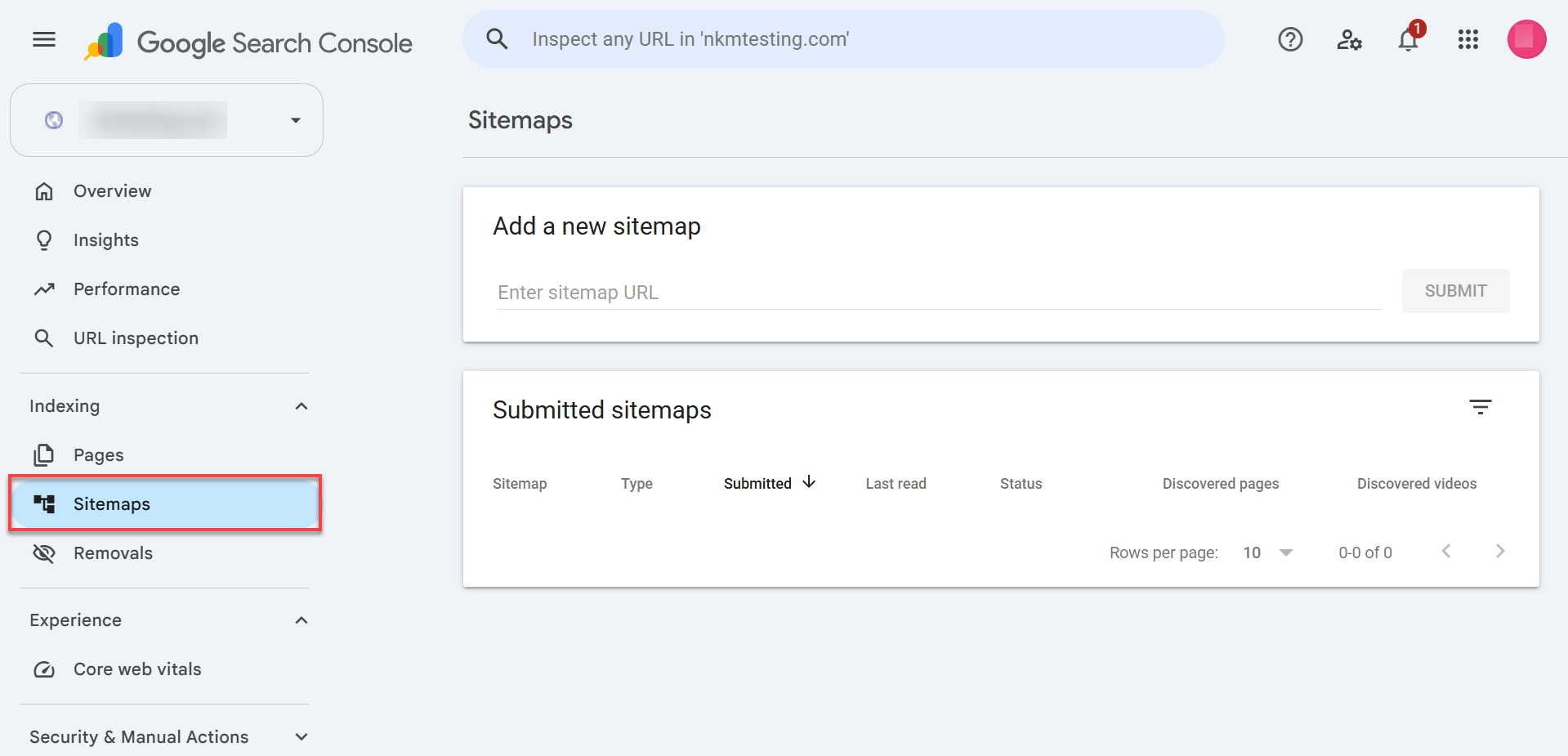 google-search-console-sitemap