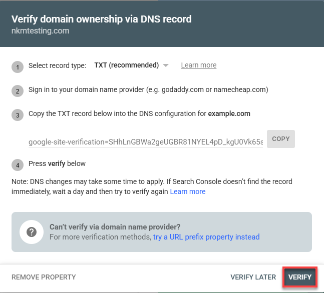 google-search-console-add-website
