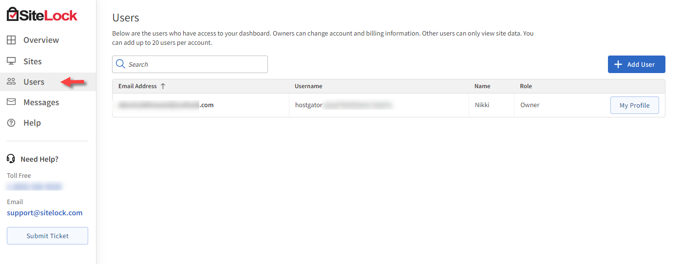 SiteLock Users