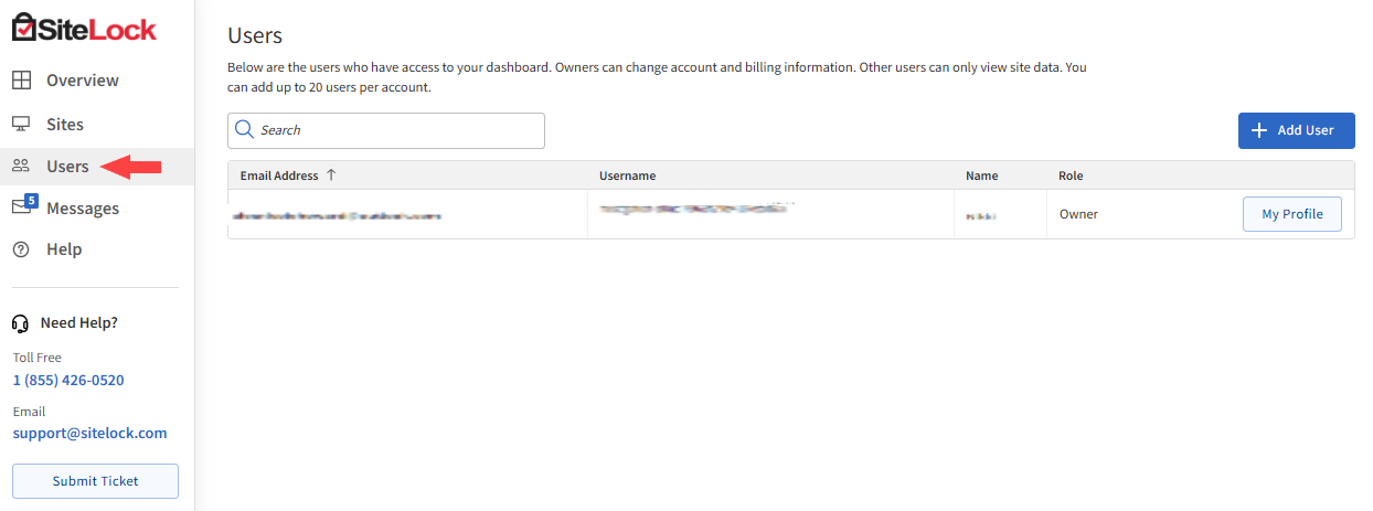 SiteLock Users