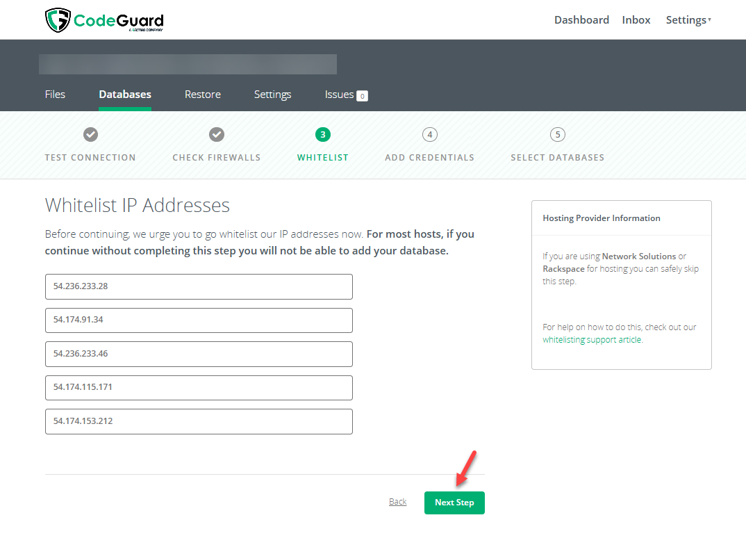 Whitelist