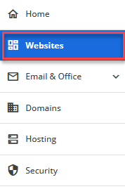 websites tab
