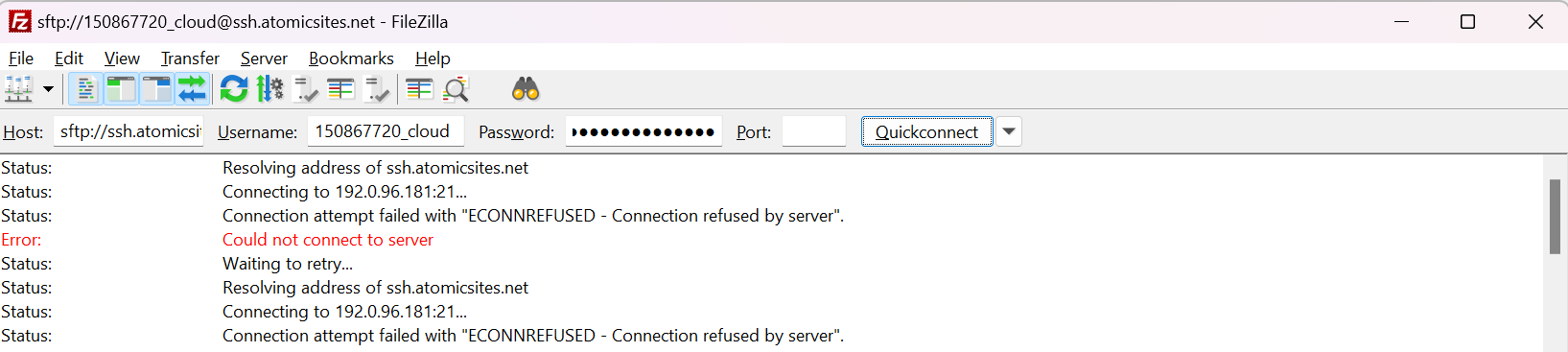 Filezilla 1