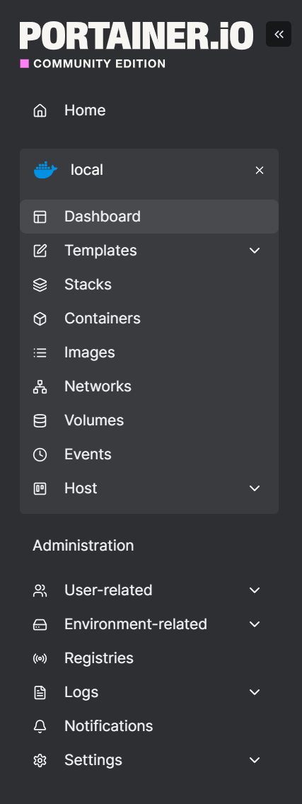 BH Self-Managed VPS Portainer Add Container Details