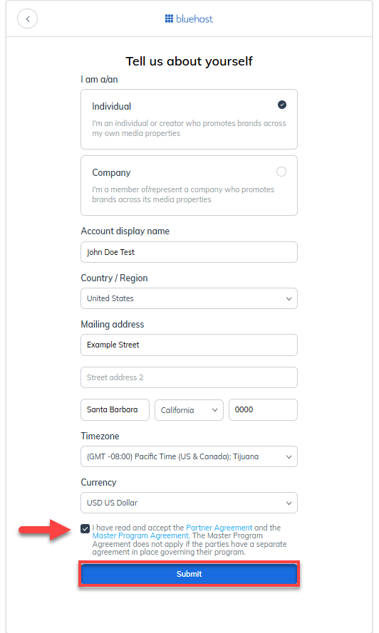 Tell us about Yourself