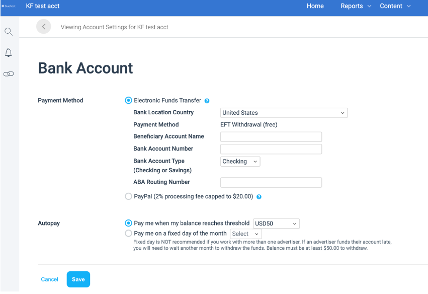 affiliate-bank-account-window