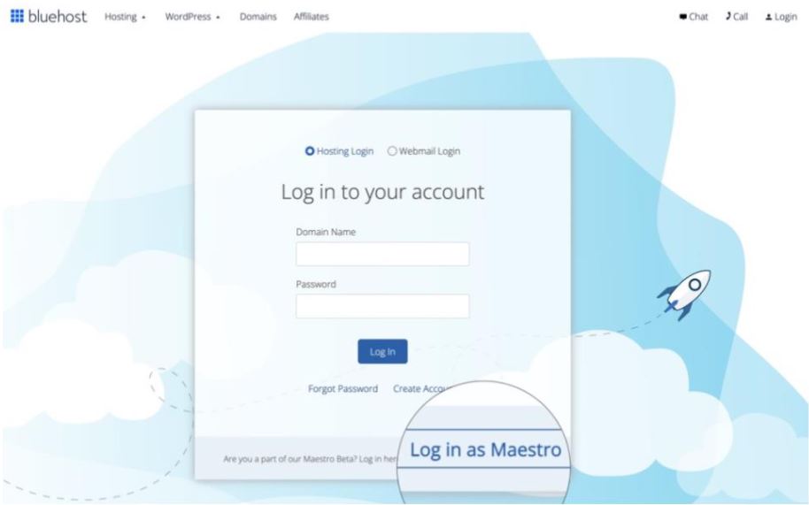 How to Log in to your Maestro Account