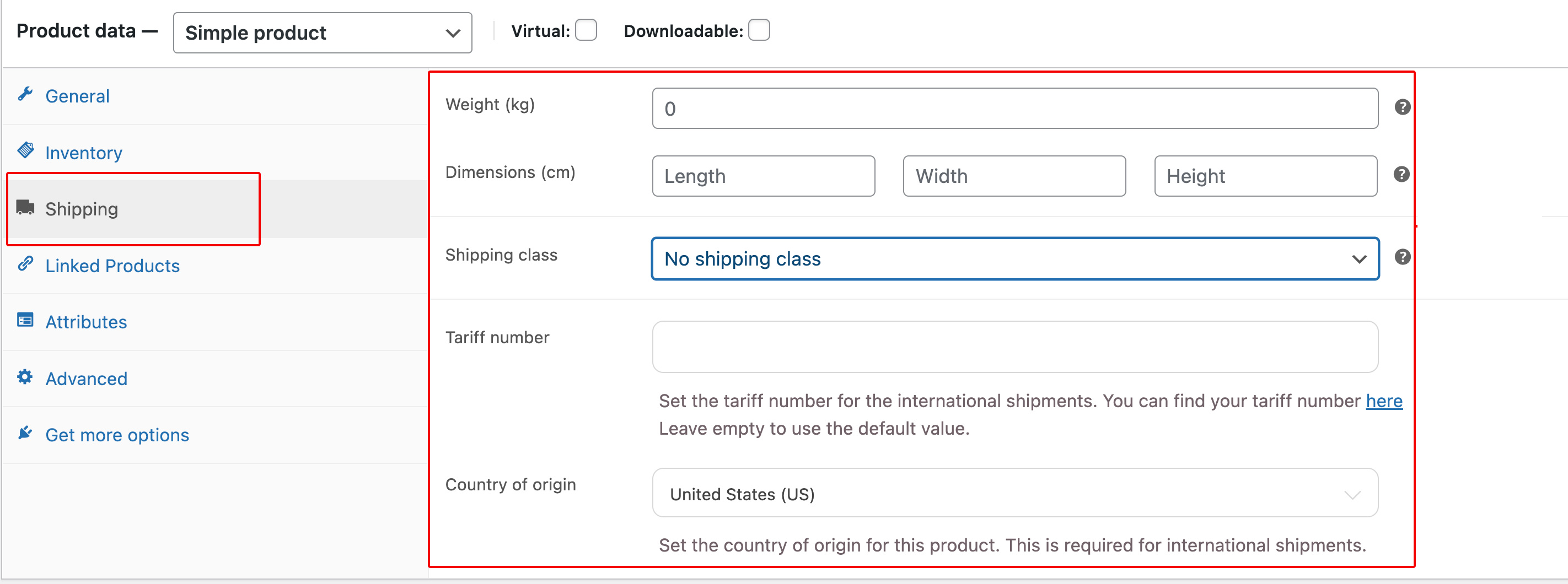 How to Set the Correct Info in Your Products