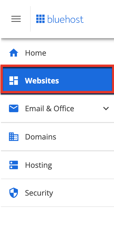 Websites Tab
