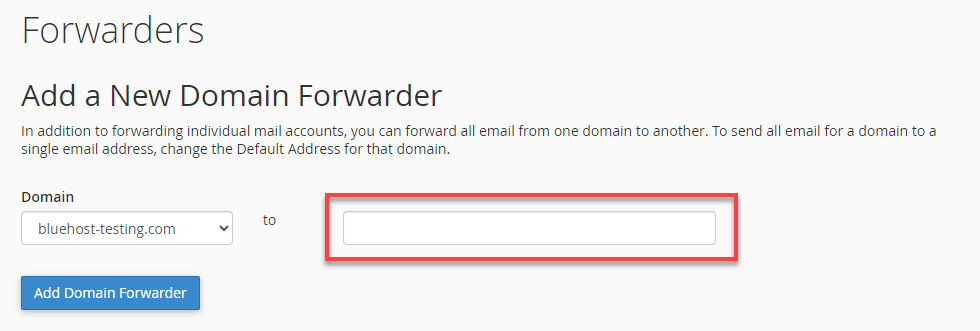 bh-am-hosting-cpanel-add-domain-forwarder-domain-destination