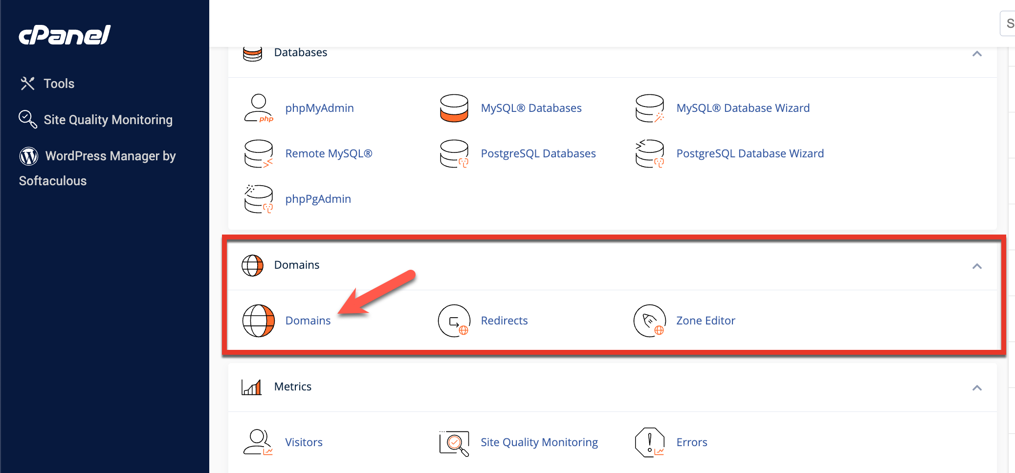 Domains icon