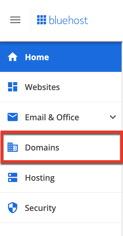 Domains Tab