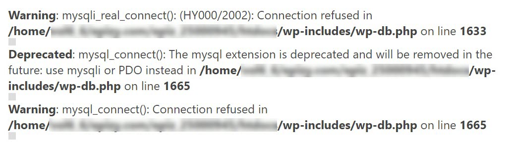 Error Logs