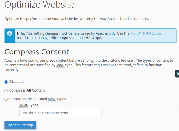 Mod Deflate mod_deflate Guide: Enable Apache Compression in cPanel