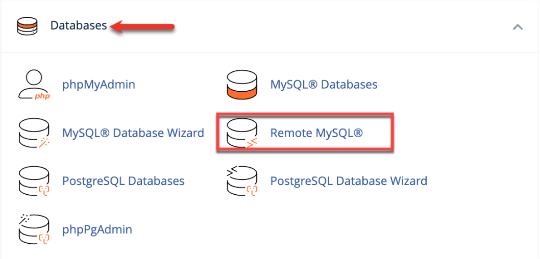 Remote MYSQL