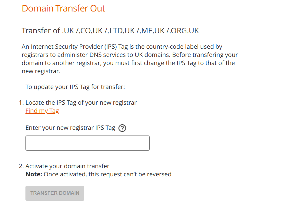 BH Domain Add Change IPS Tag