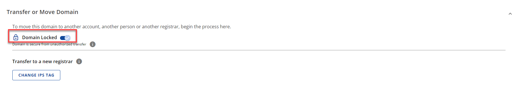 BH Domain Locked