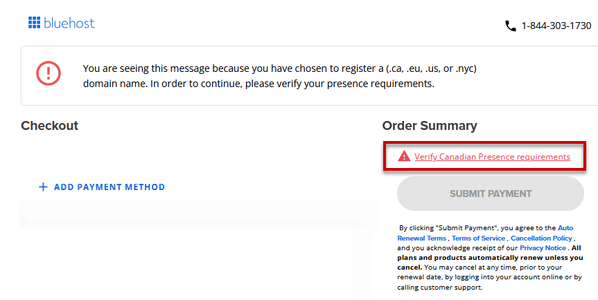 cctld-clicklink-verifypresencerequirements-in-ordersummary