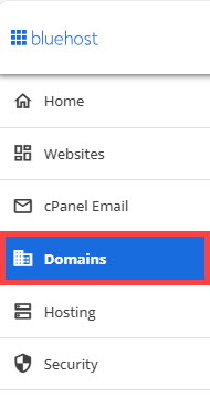 Domains tab