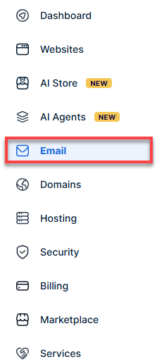 Email Tab