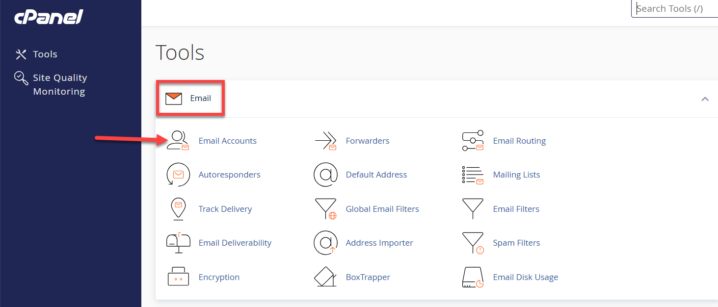cPanel Email