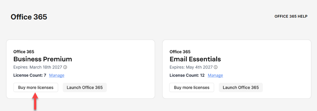 Buy More Licenses