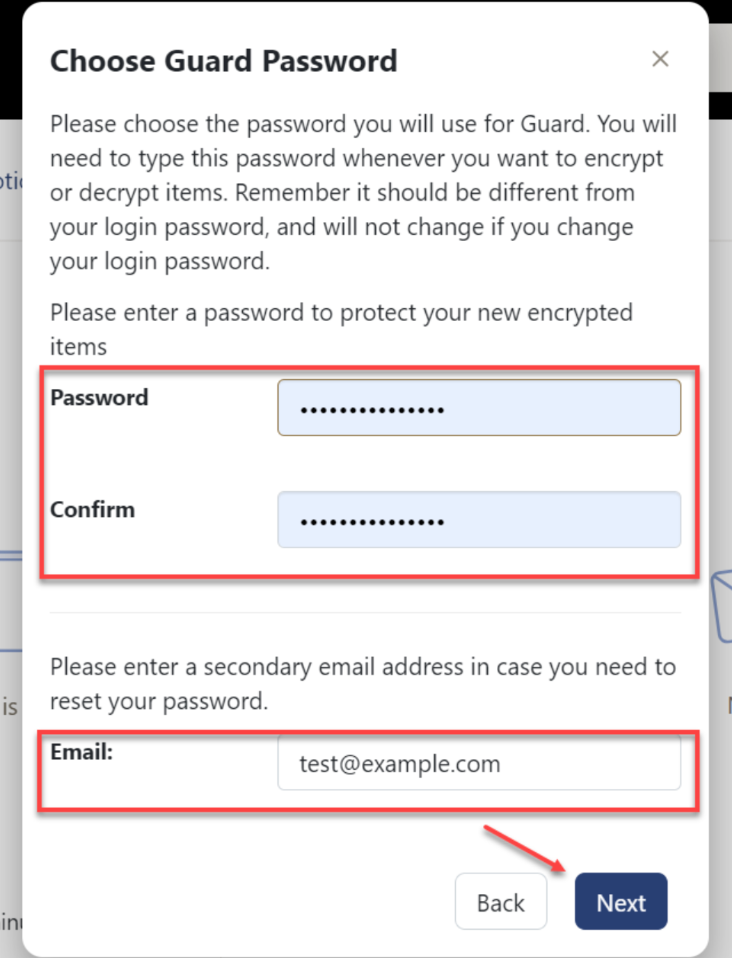 Enter Password