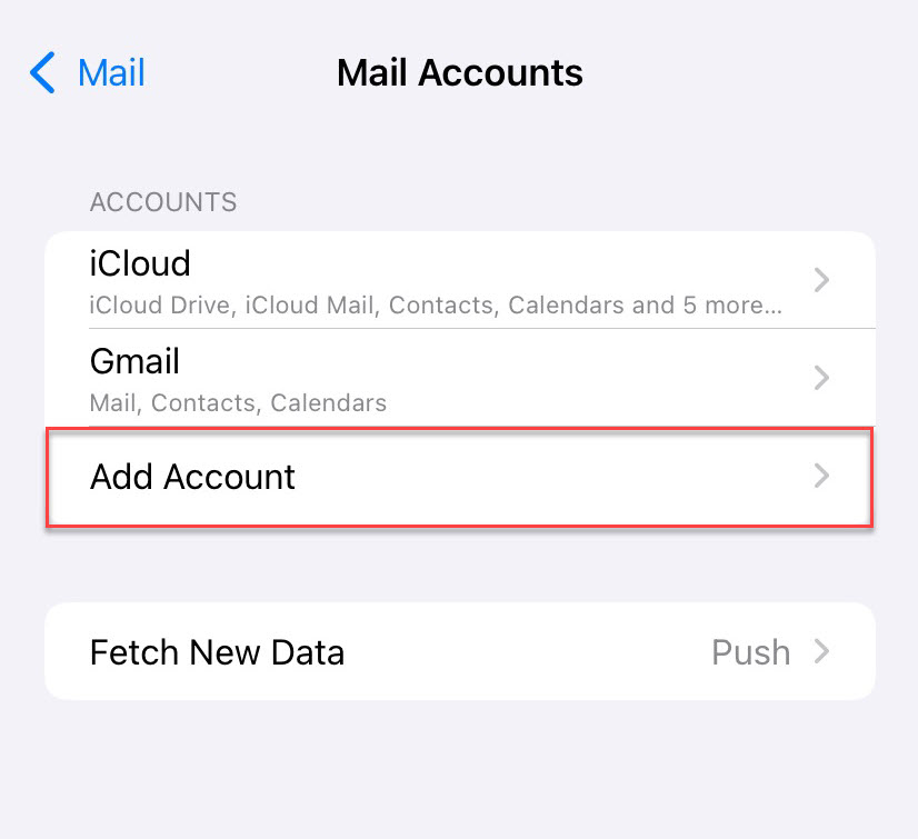 Add Account