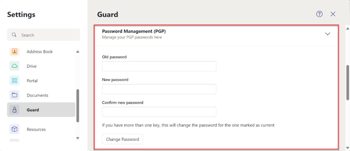 Password Management