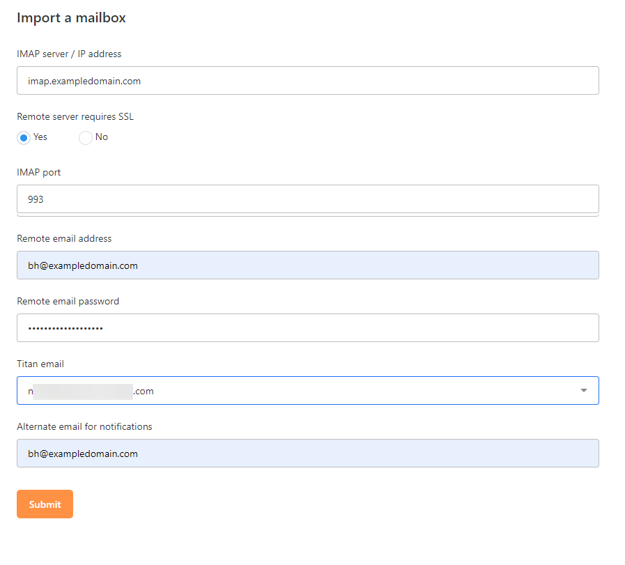 Bluehost Professional Email Management Options - Create Import Email Data