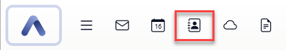 Cloud Mail Address Book Icon