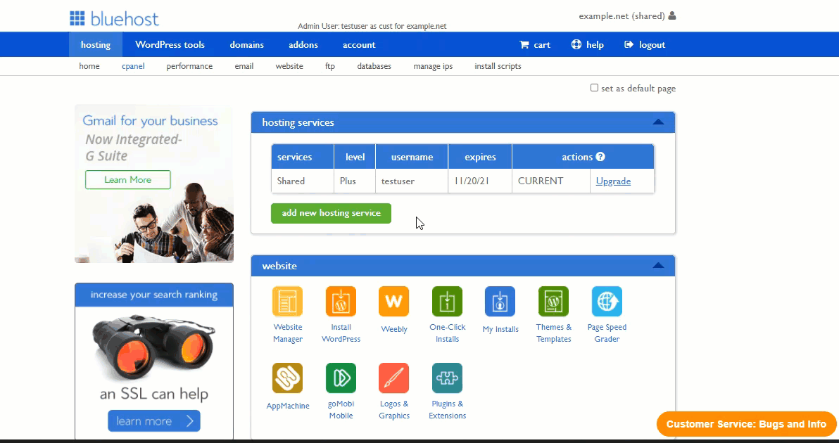 bluehost imap canary mail bluehost imap canary mail