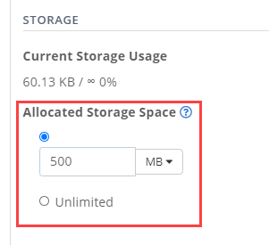 rock-email-allocate-storage