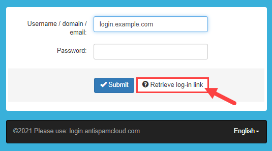 spamlogin-retrieve-log-in-link