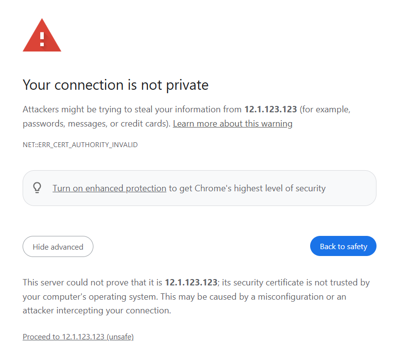 BH AM cPanel overview manage unsafe