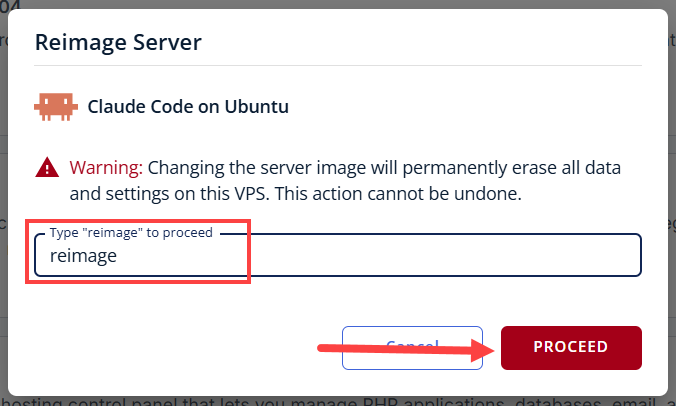 BH AM - Manage Server - Overview - Install Application