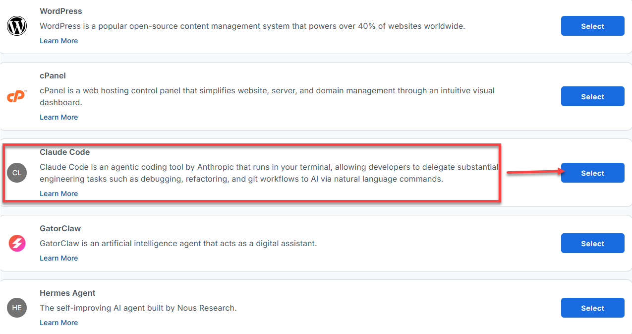 BH AM - Manage Server - Overview - Install Application