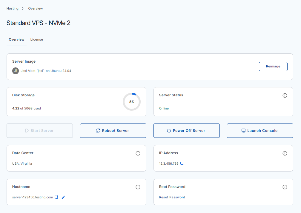 BH AM - Manage Server - Overview - Install Application