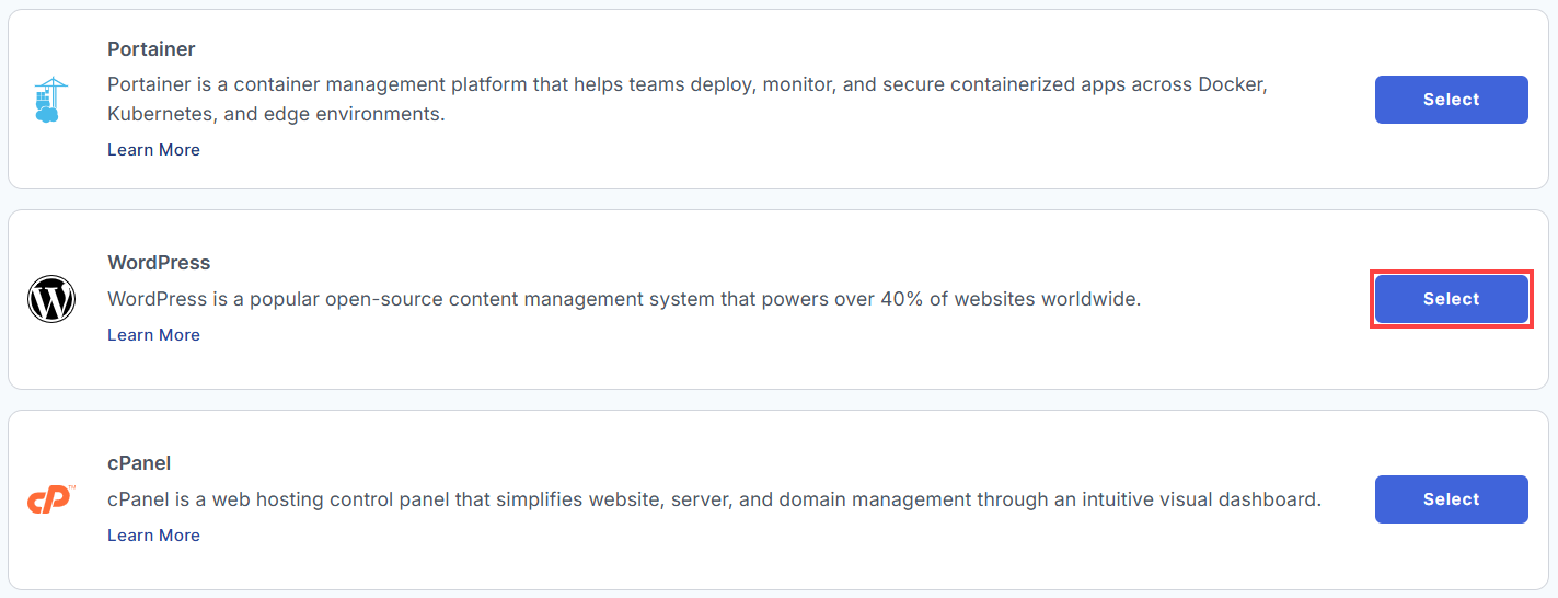 BH AM - Install - WordPress