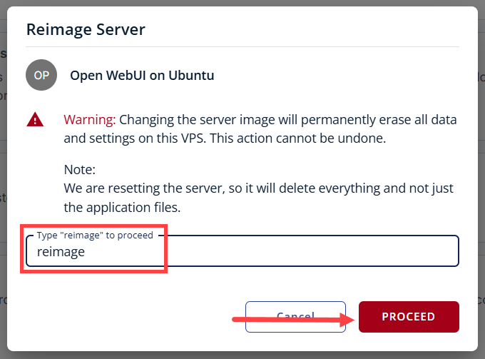 BH AM - Manage Server - Overview - Install Application