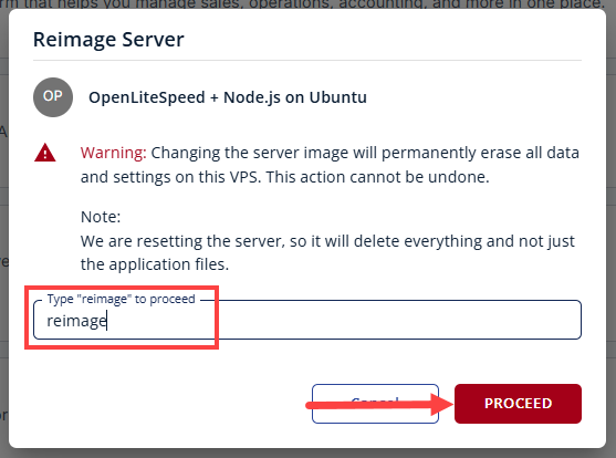 BH AM - Manage Server - Overview - Install Application