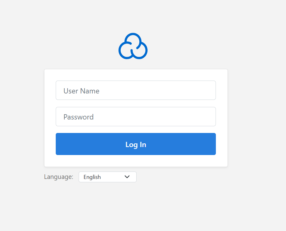 Cloudpanel Dashboard Log in